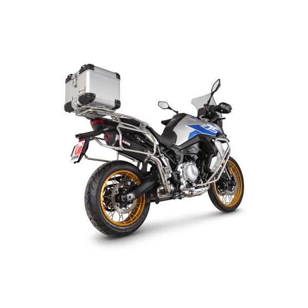 Scorpion Exhaust VOGE 900 DSX, EURO 5, 2024-CURRENT, CARBON FIBRE SERKET PARALLEL 'BS AU 193a: 1990/T3' 